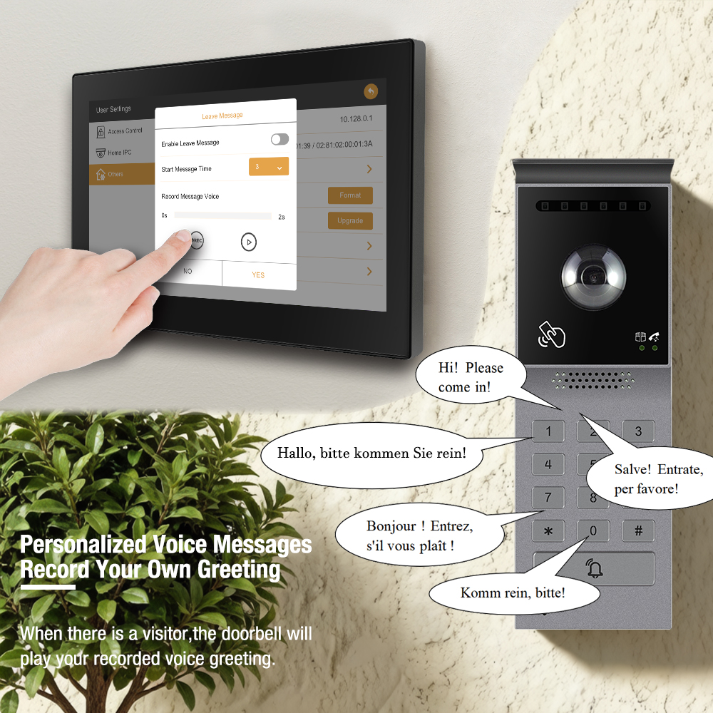 Tuya Wifi スマートホームビデオドアホン ビデオイン - Smart Home Video Doorphone Ezviz のレビューと価格