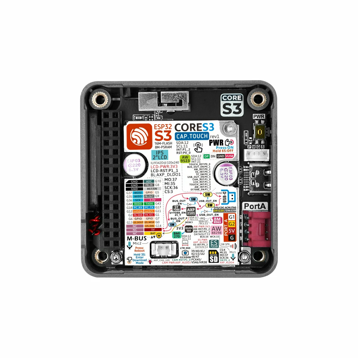 M5Stack CoreS3 Lite プログラマブル Io - Smart Home Esp32 のレビューと価格