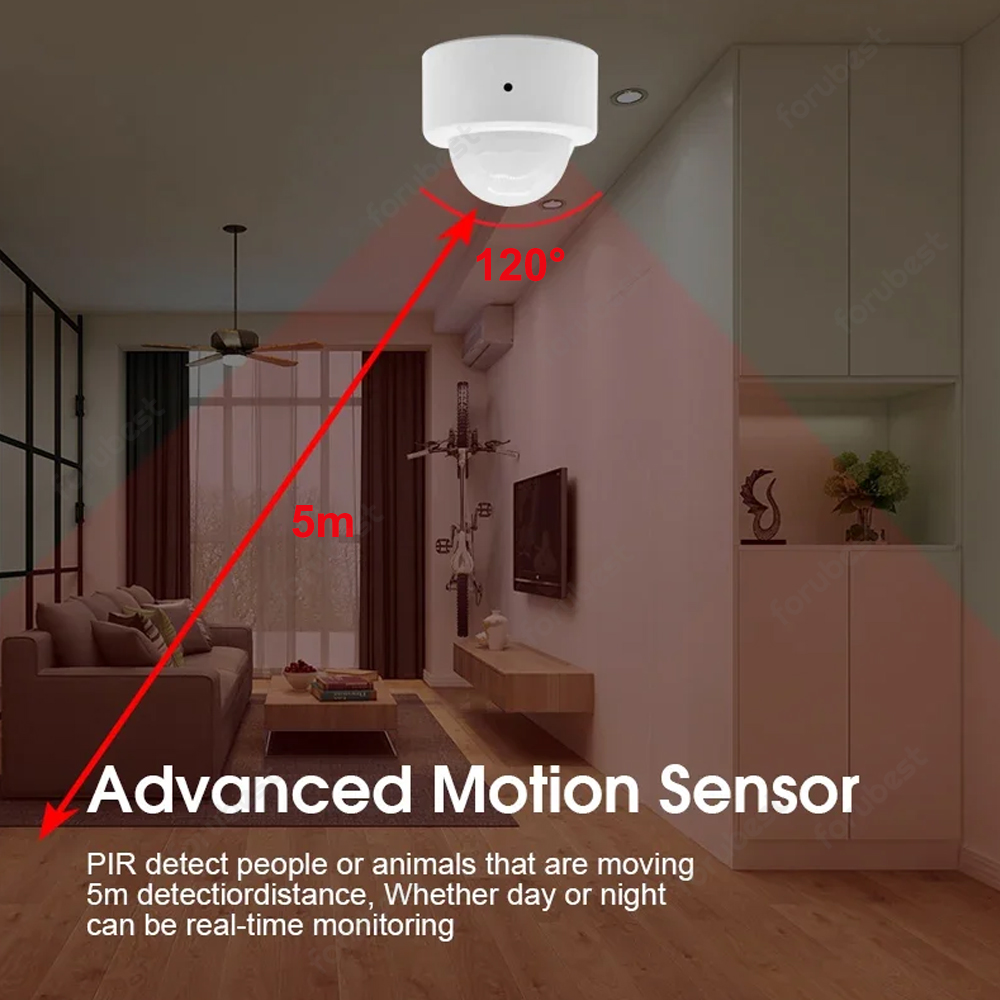 Zigbee 3.0 人感センサー PIR 赤外線検出器 ス - Zigbee Motion Sensor のレビューと価格