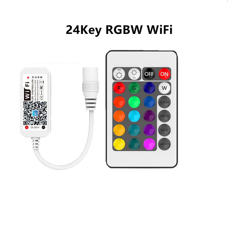 魔法の家のDC5V 12v 24v bluetooth互換性 - Wifi Led Dimmer のレビューと価格
