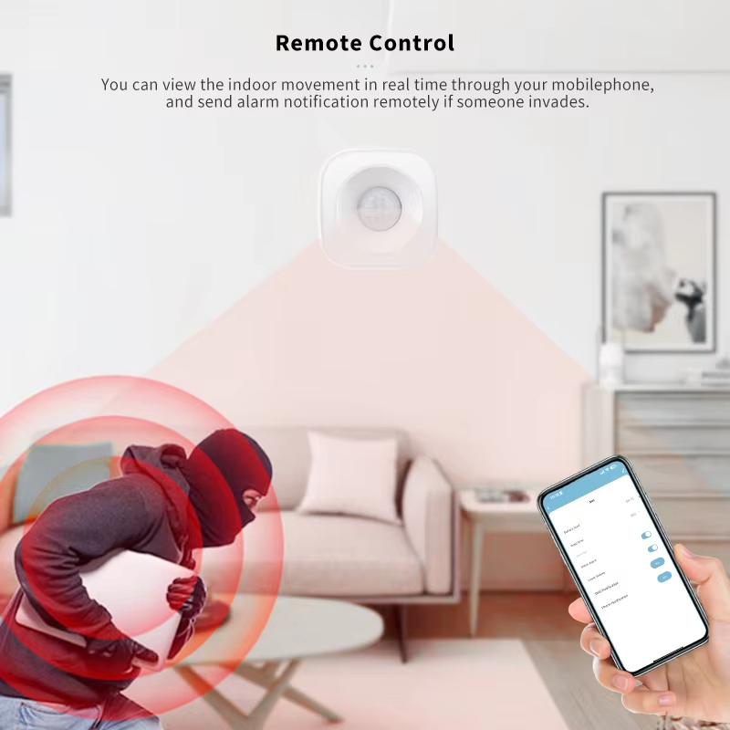 Tuya Zigbee-ワイヤレス赤外線モーションセンサー, - Zigbee Motion Sensor のレビューと価格