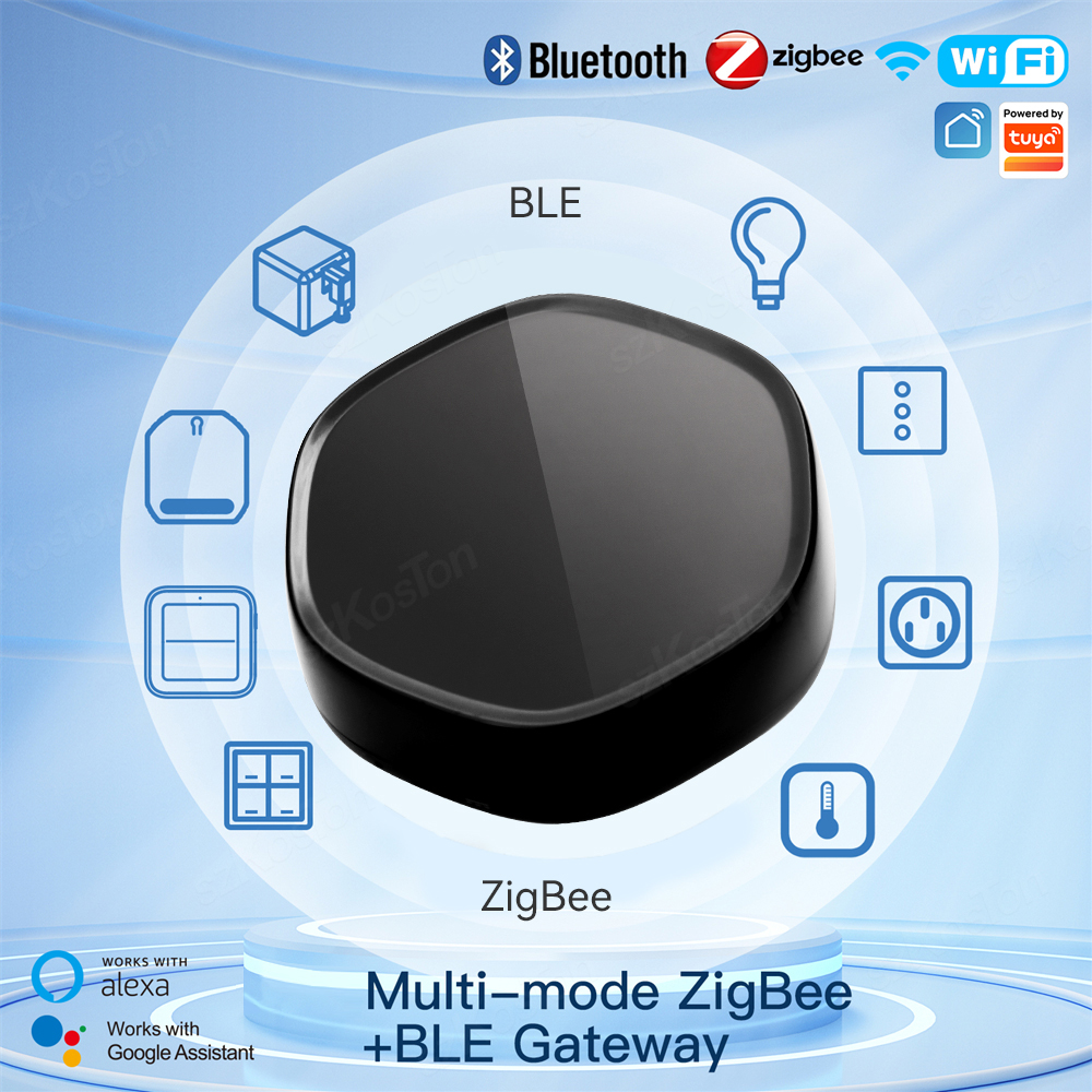 Tuya-ホームマルチモードゲートウェイハブ,irリモートコ - Smart Home Voice Assistant のレビューと価格