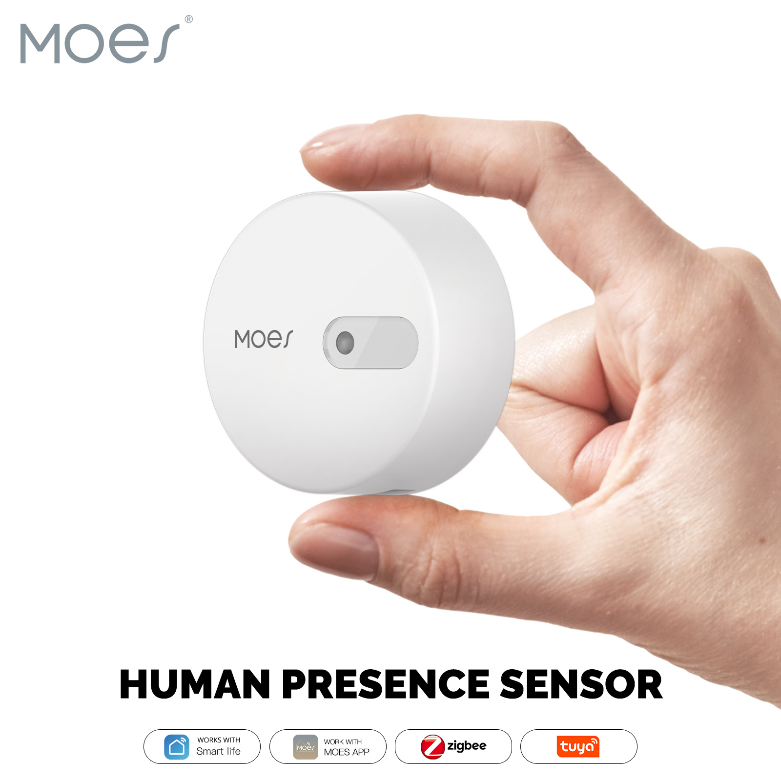 Tuya-zigbee-人体存在センサー,レーダー,波検出, - Smart Home Moes のレビューと価格