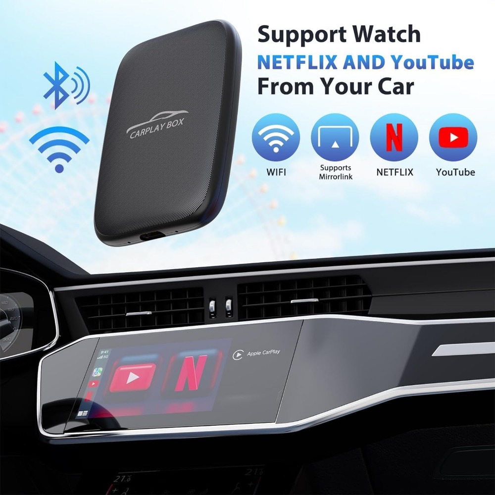 CarPlayアダプターをワイヤレスにアップグレード、iOS - Smart Home For Living のレビューと価格