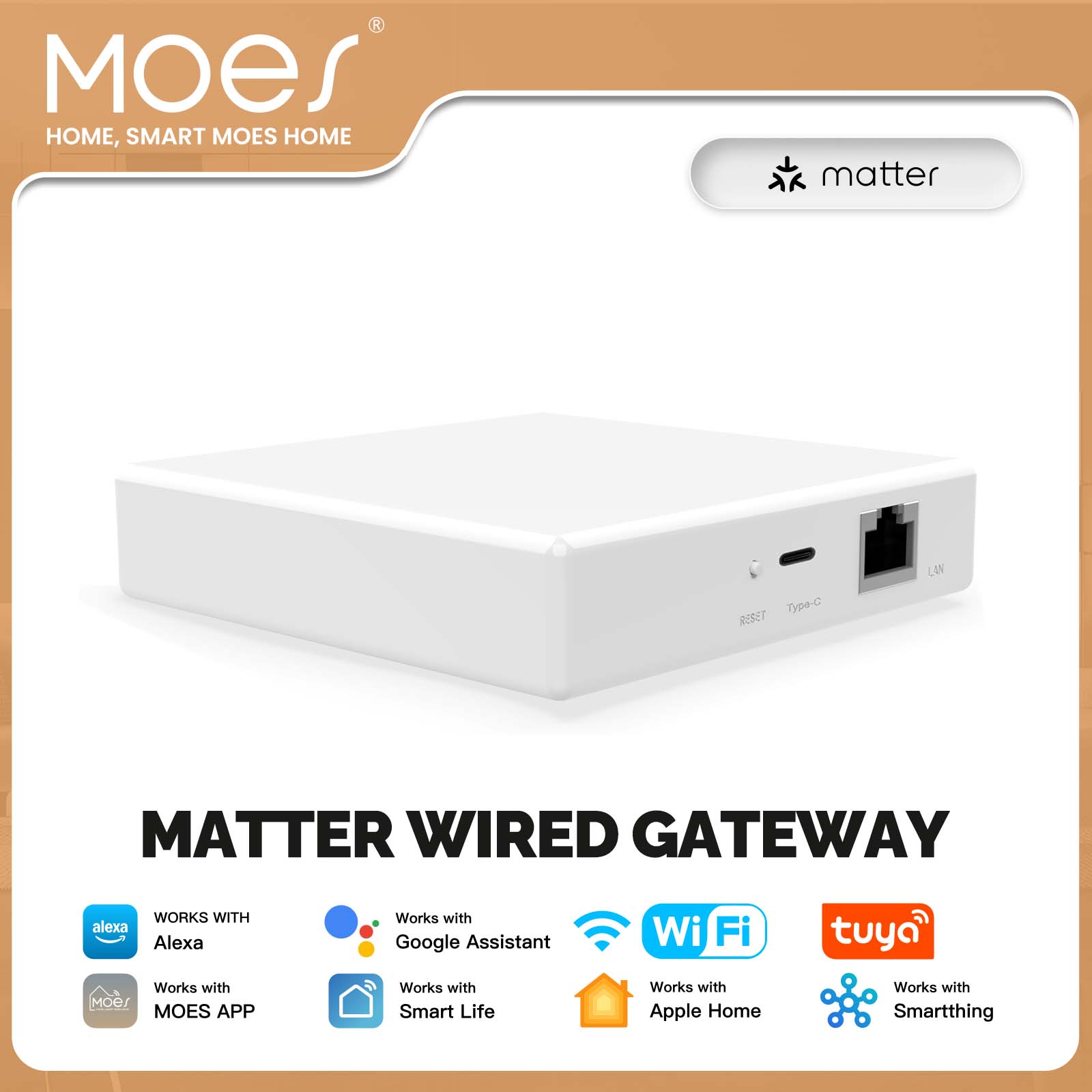 MOES Tuya ZigBee Matter Thread - Smart Home Vimar のレビューと価格