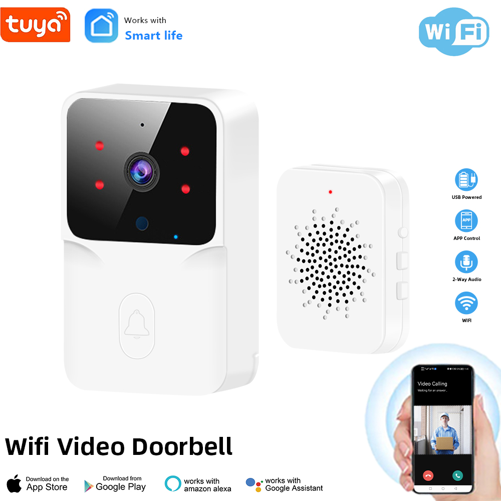 Tuya WiFi ビデオドアベルワイヤレス HD カメラ  - Smart Home Video Doorphone Ezviz のレビューと価格