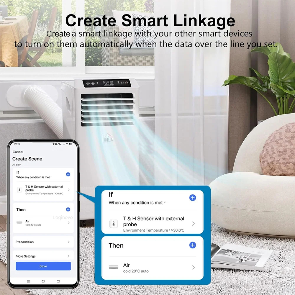 外部プローブ付きWiFi湿度温度センサー、屋内/屋外用Tuy - Smart Home News のレビューと価格