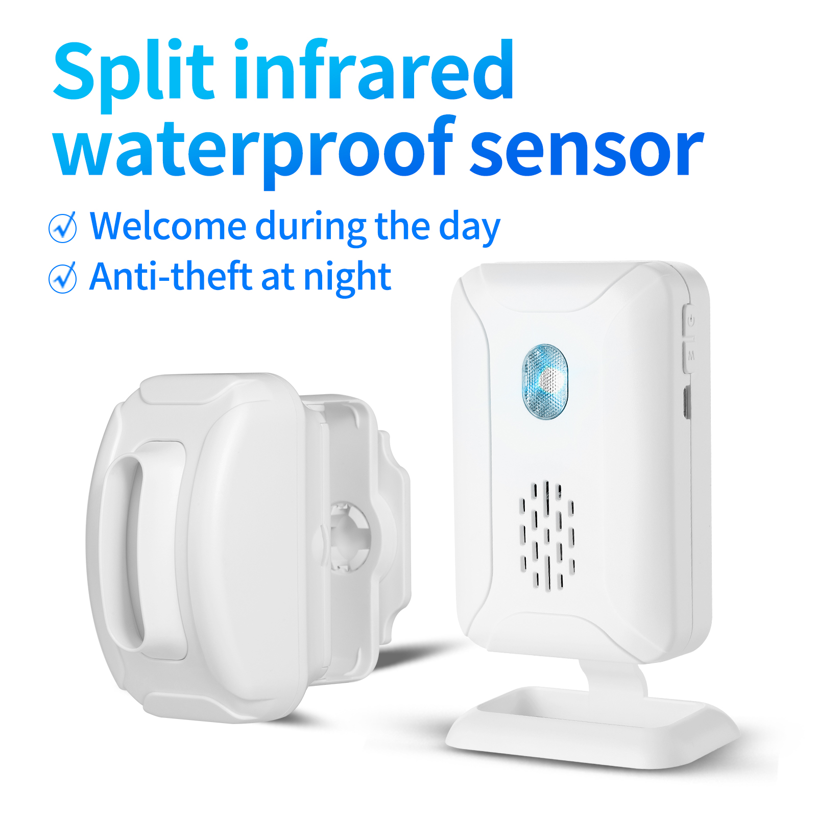 ホームセキュリティ ワイヤレスモーションセンサー ドアベル  - Wireless Door Sensor のレビューと価格