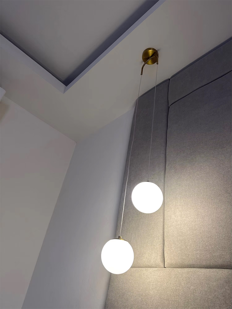 家の装飾ペンダントランプ寝室用モダンシャンデリア天井ランプイ - Smart Home Interior のレビューと価格