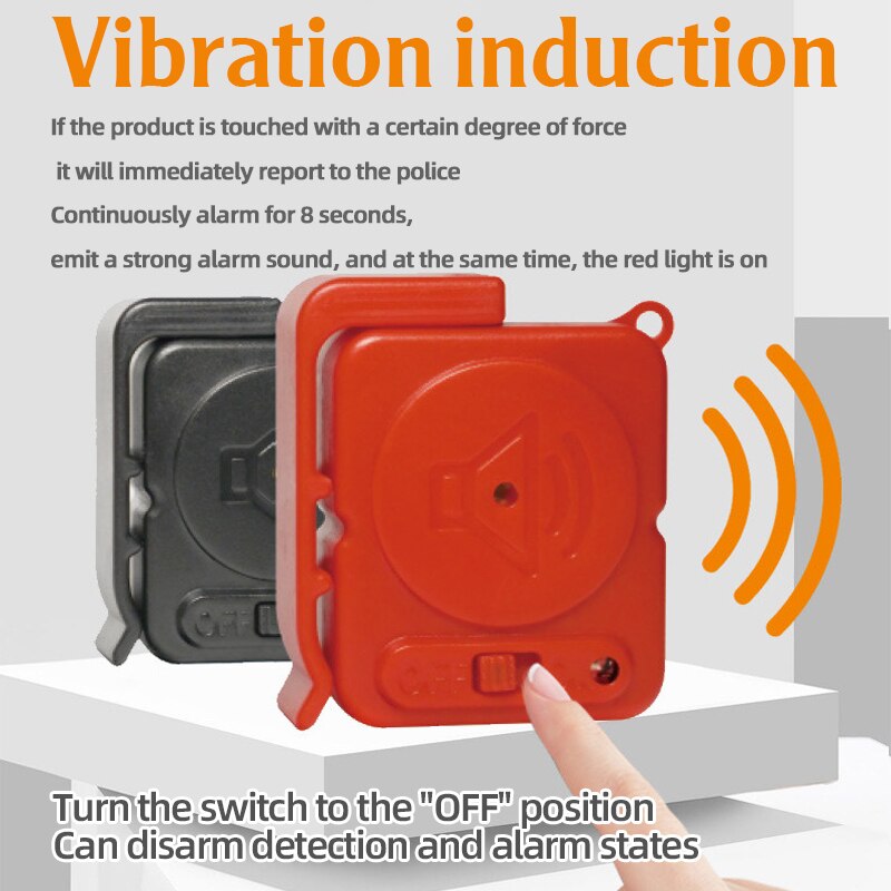 KERUI ワイヤレス振動警報センサー 120dB 超薄型検 - Wireless Door Sensor のレビューと価格