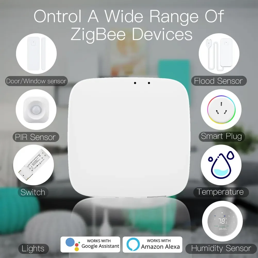 Tuya ZigBee 3.0 スマート ゲートウェイ ハブ - Smart Home Moes のレビューと価格