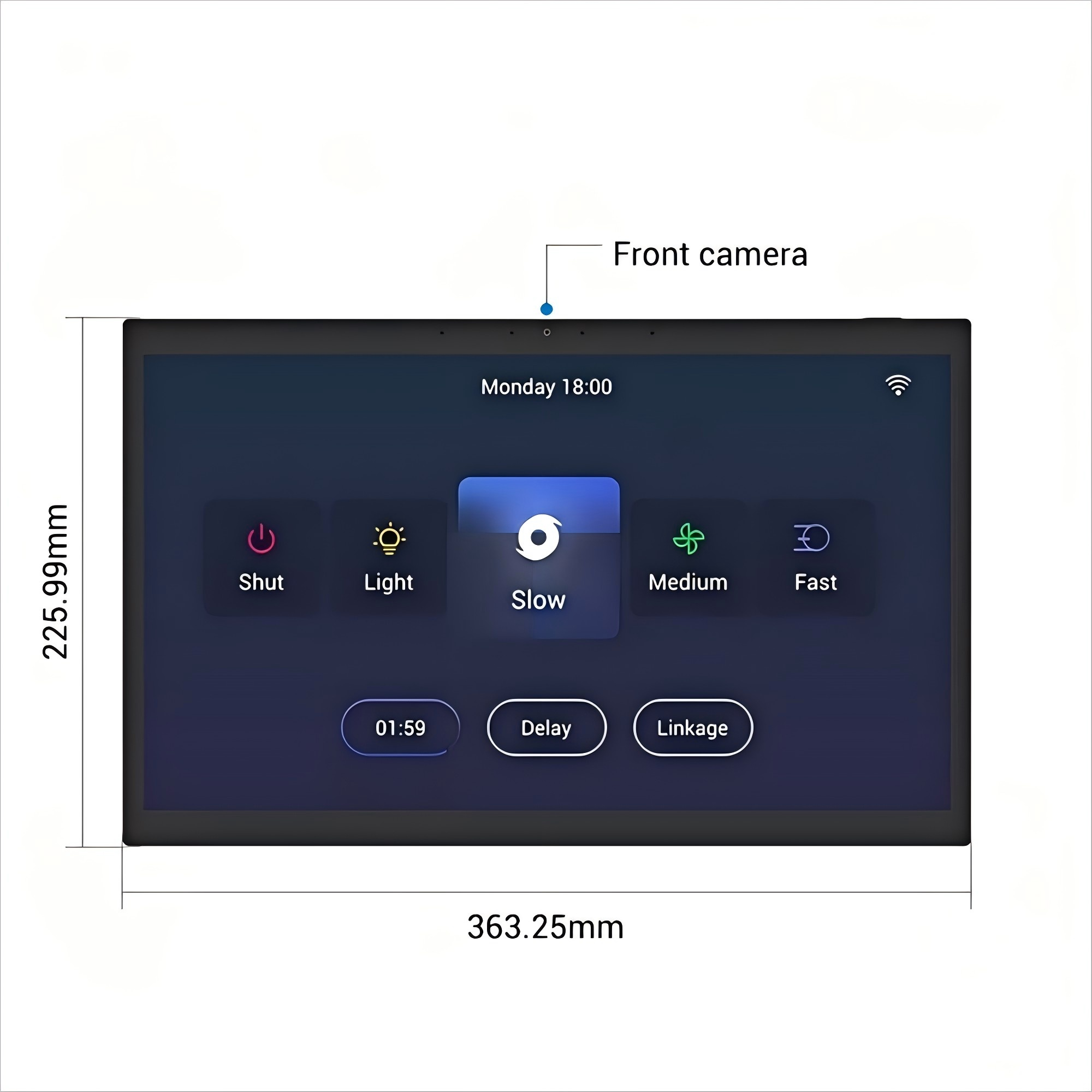 15.6インチ壁掛けスマートホームコントロールタッチパネル  - Smart Home Touchscreen Control Panel のレビューと価格
