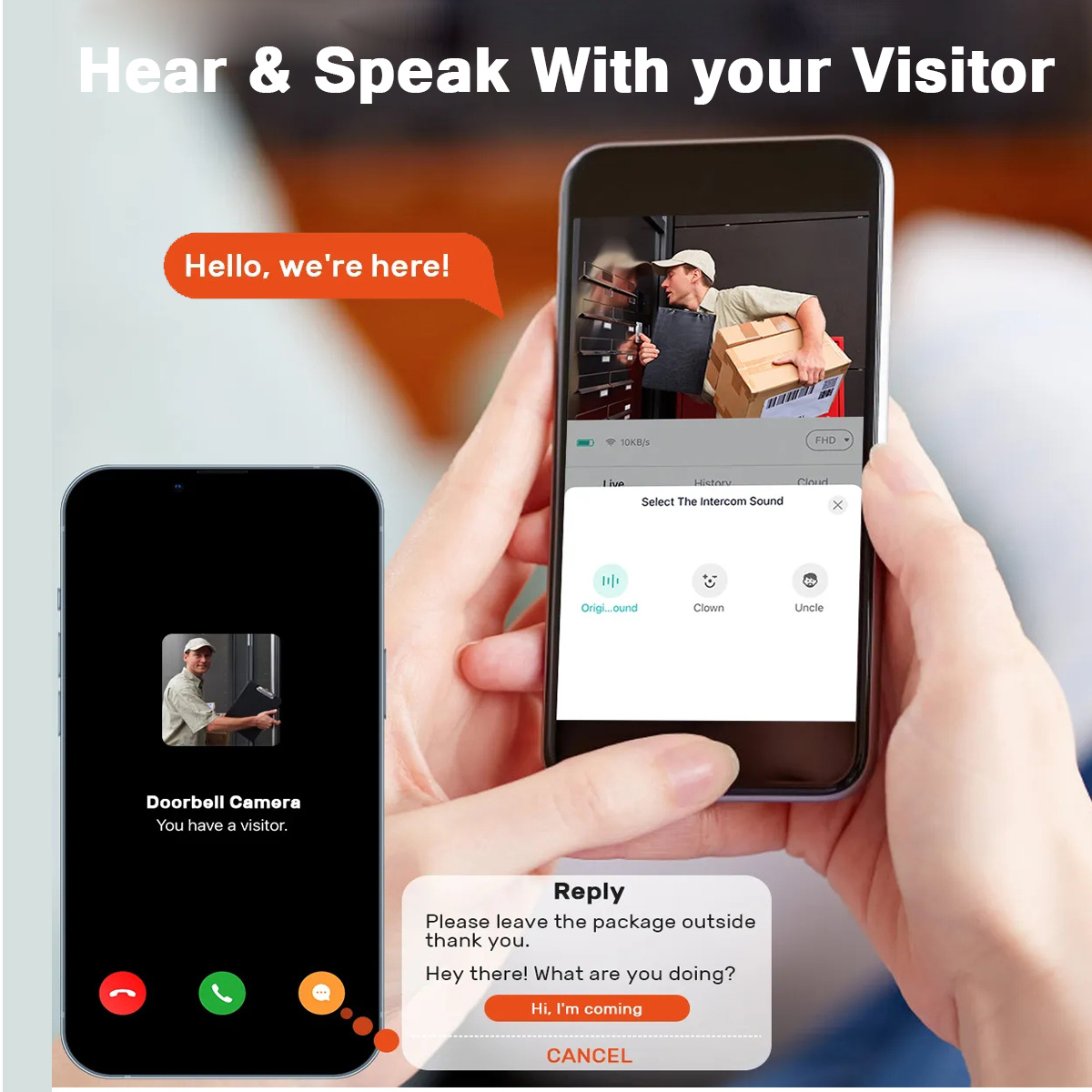 Tuya ワイヤレススマートビデオドアベル、2.4G WiF - Smart Home Video Doorphone Ezviz のレビューと価格