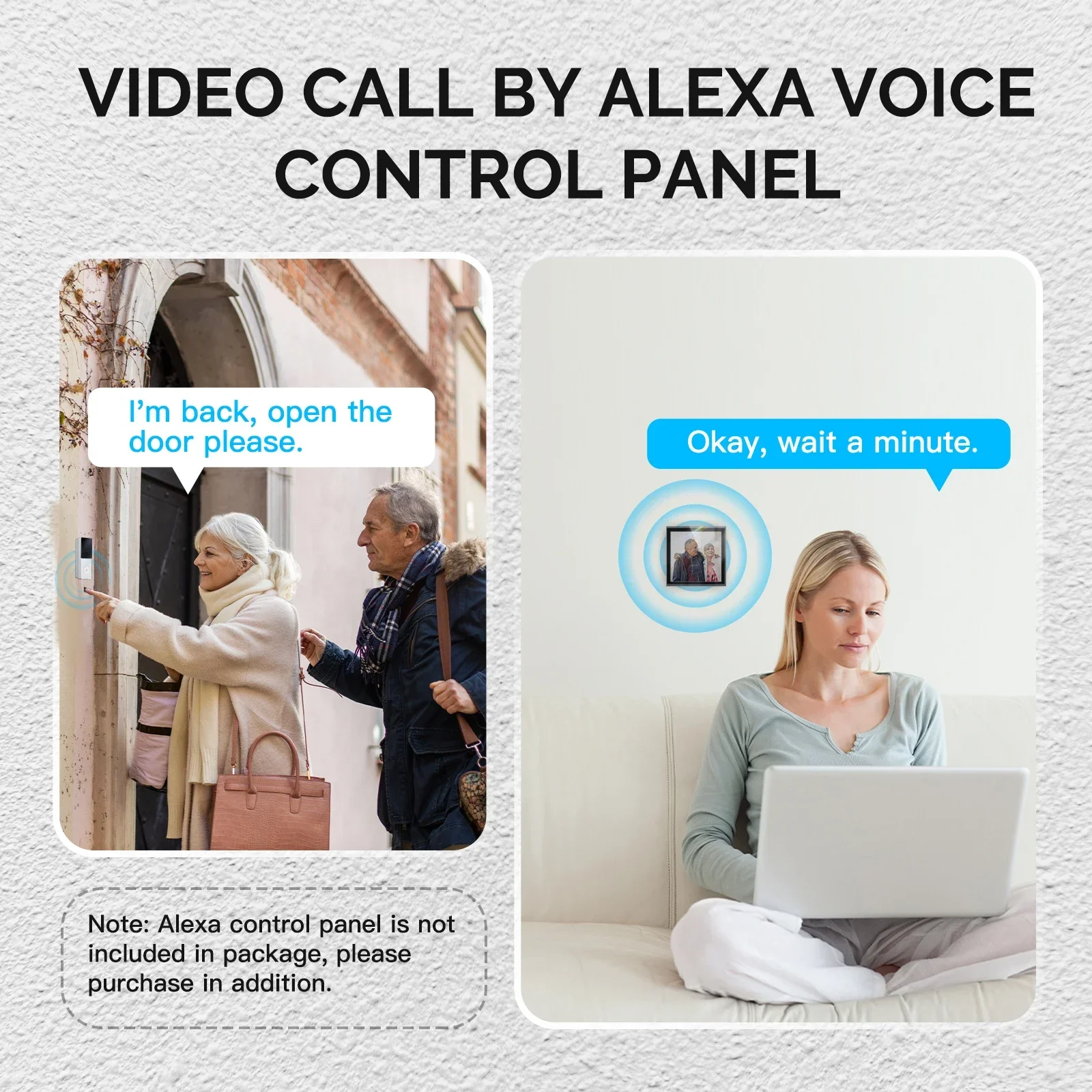 2方向オーディオ,ナイトビジョン,ワイヤレスドア製品を備えた - Smart Home Video Doorphone Ezviz のレビューと価格
